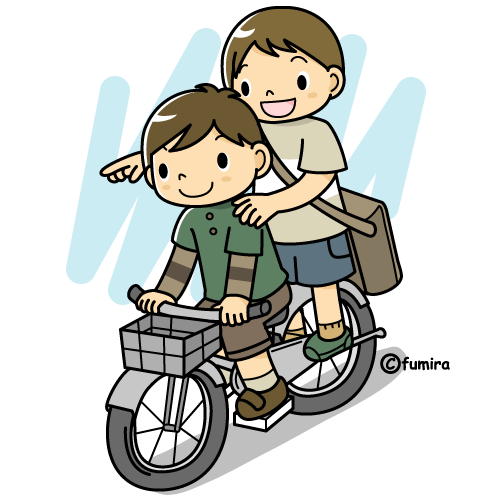 無料ダウンロード自転車 二人乗り 青春 イラスト ディズニー画像のすべて